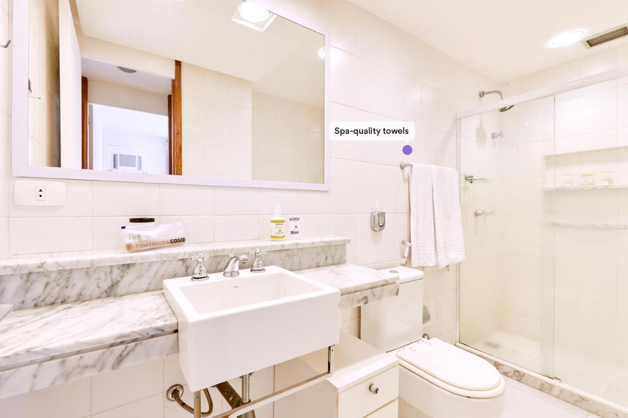Ap Lindo Com Piscina, Academia E Garagem No Predio - Leblon Apartment Рио де Жанейро Екстериор снимка